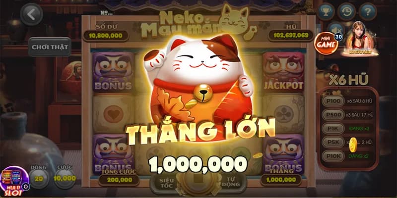 Lợi ích khi trải nghiệm nổ hũ Neko may mắn tại Net88